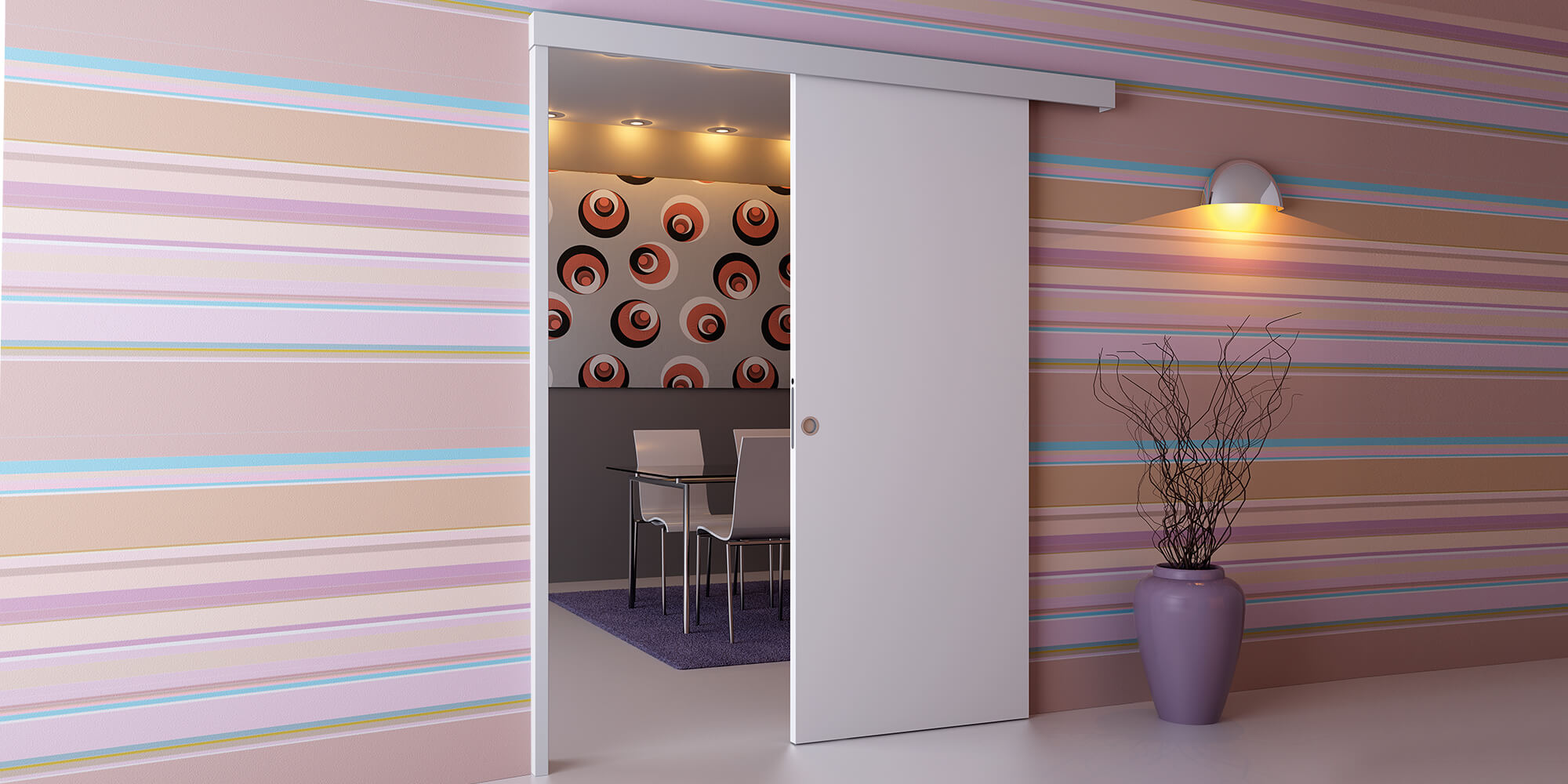 Раздв. Мех. Eclisse External Wall Sliding Kit 2