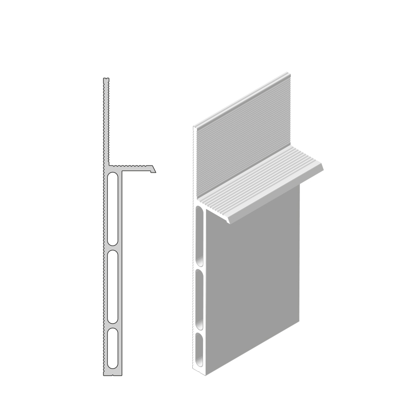 Falsíkba süllyesztett aluminium profil gipszkarton falhoz