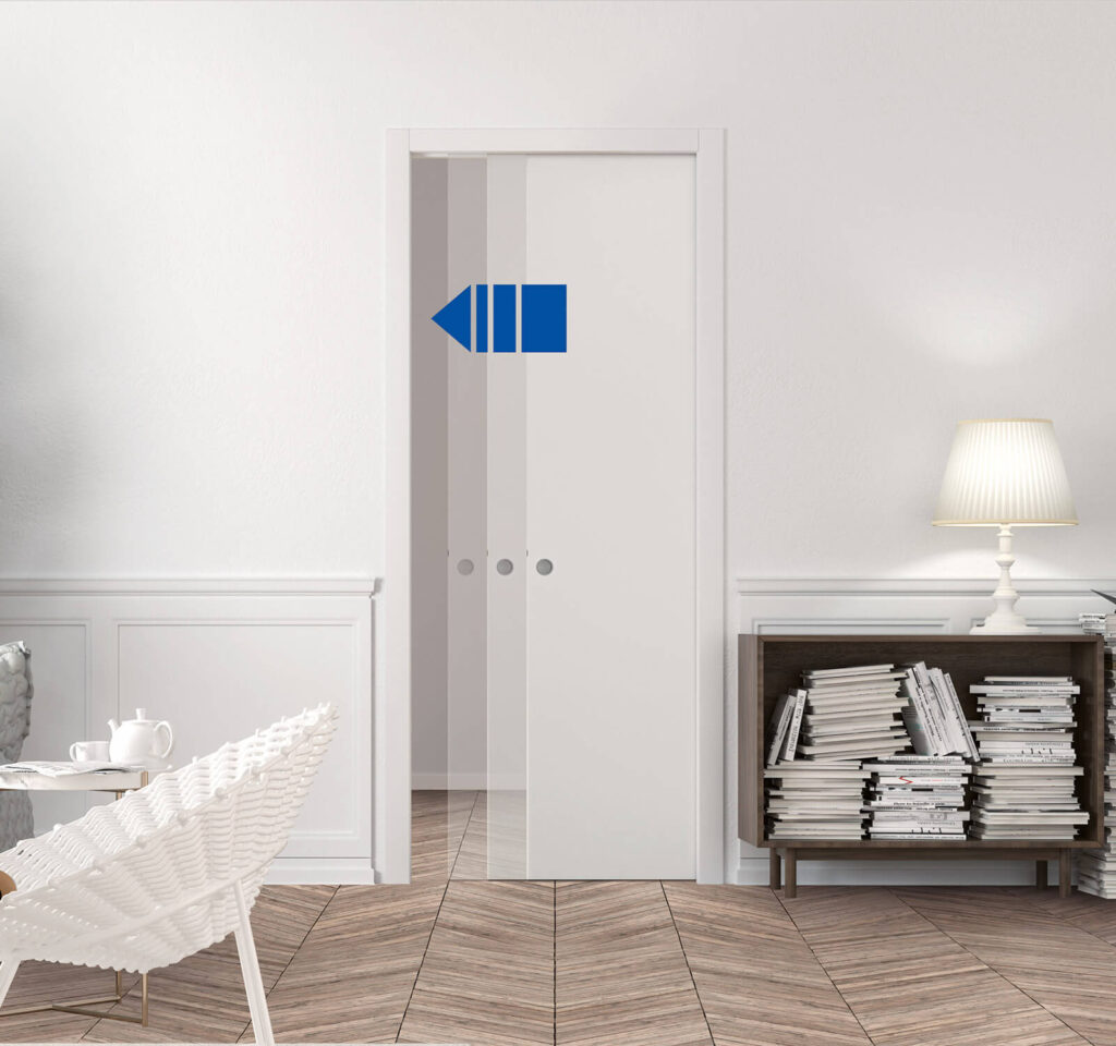 ECLISSE BIAS accessorio per chiusura soft close delle porte scorrevoli a scomparsa