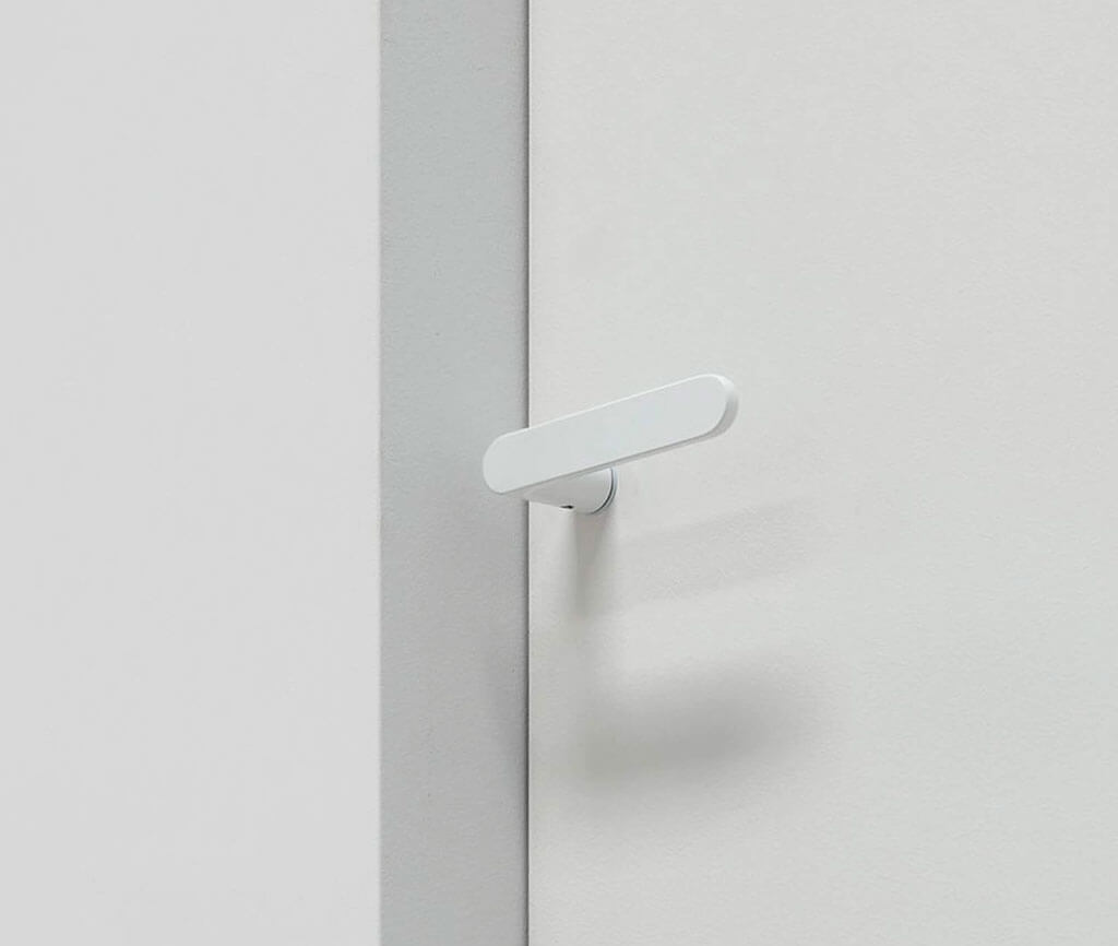 ECLISSE maniglie per porte battenti in legno senza rosetta